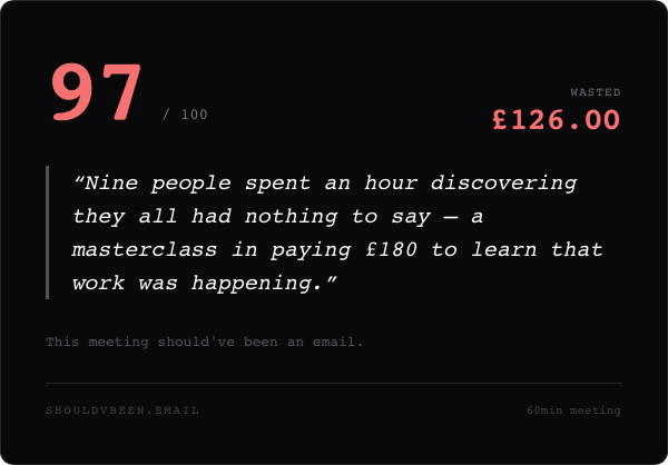 ShouldvBeen.Email gallery image