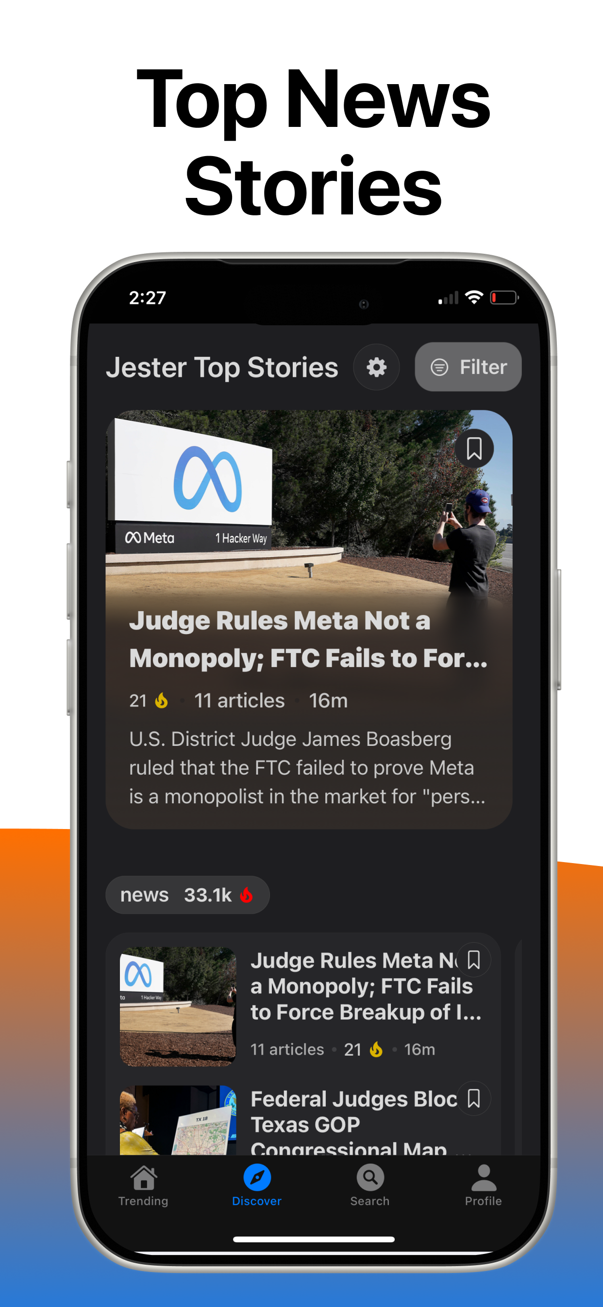 Jester - Screenshot 2 showing product features and functionality