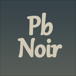 Photo Book Noir - Product Hunt launch logo