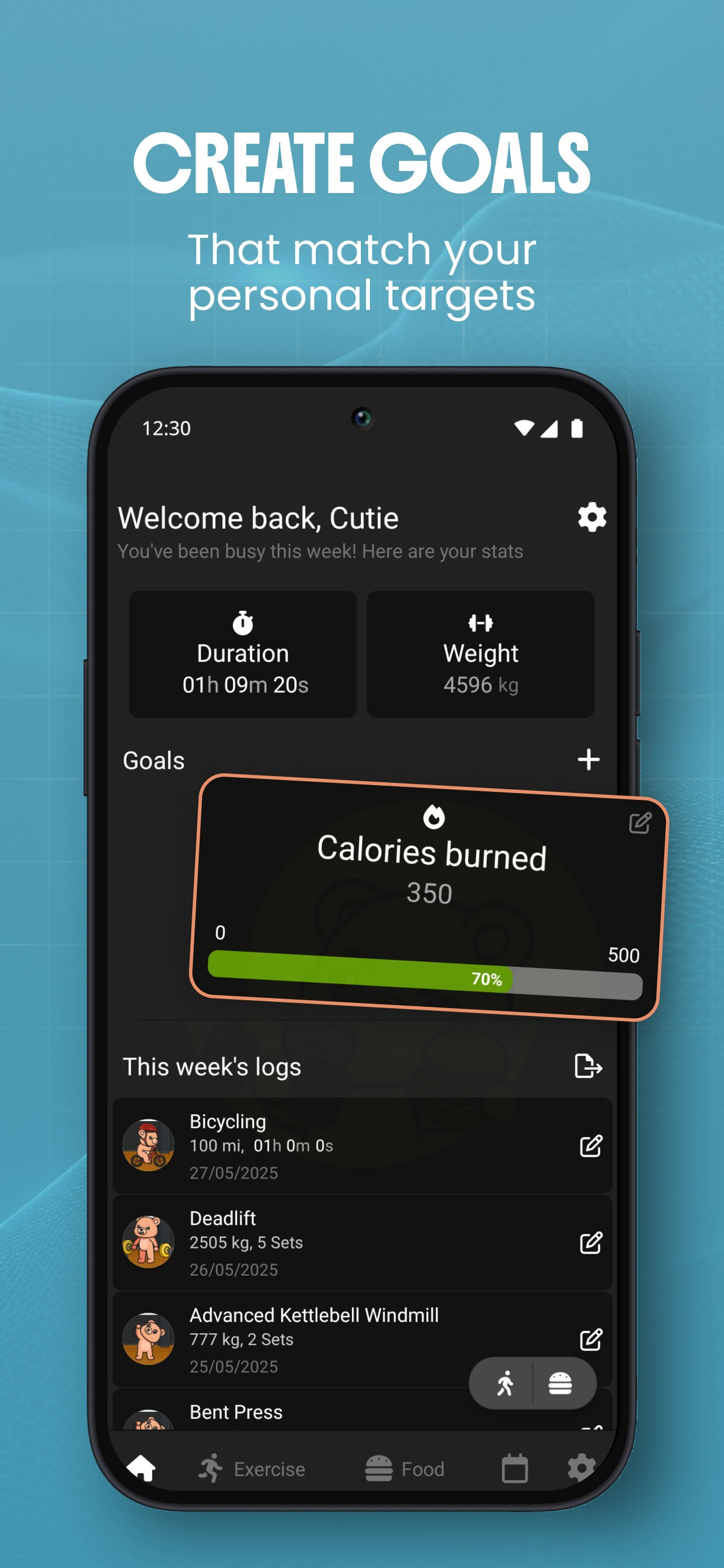 bearly FIT - 普通熊的健康應用 media 6