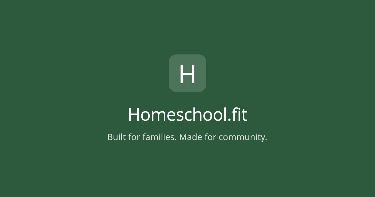Homeschool.fit gallery image