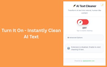 AI Text Cleaner gallery image
