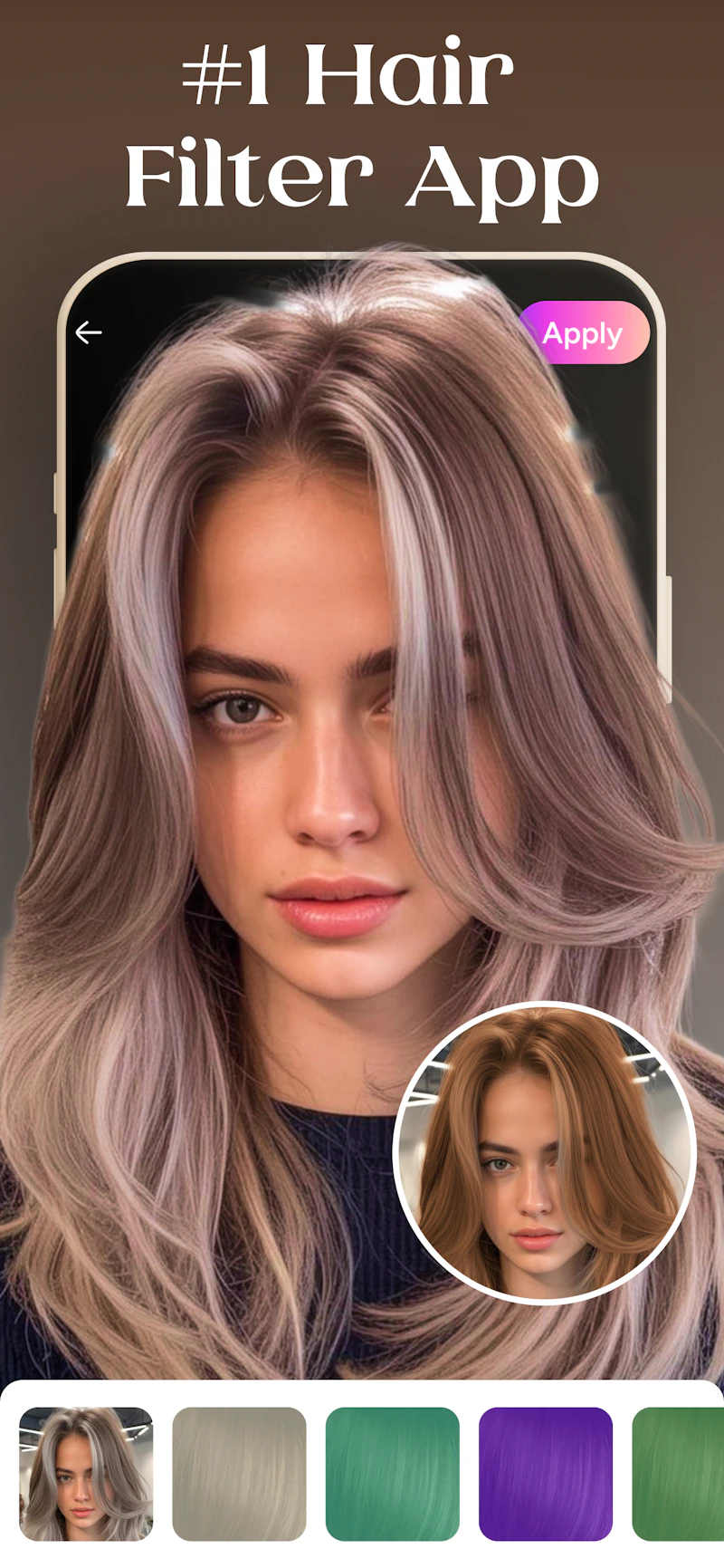 Hairdo: Hair Filters & Color screenshot 1