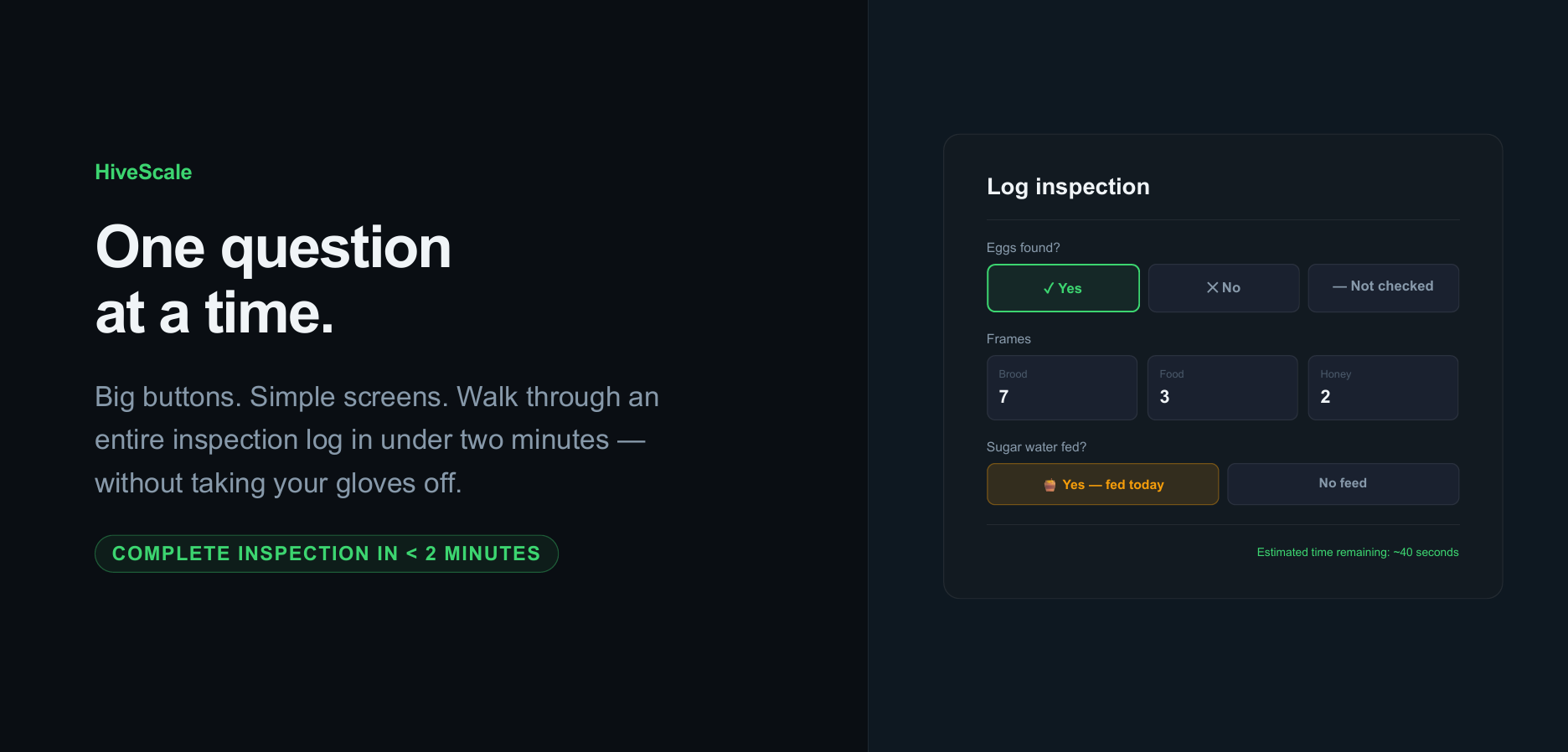 HiveScale — Free hive management gallery image