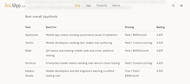 BestAIapp screenshot 3