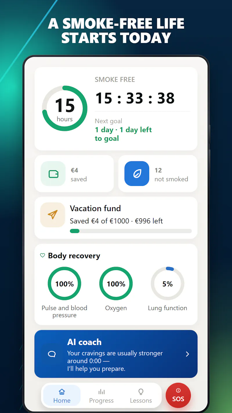 QuitNic AI screenshot 1