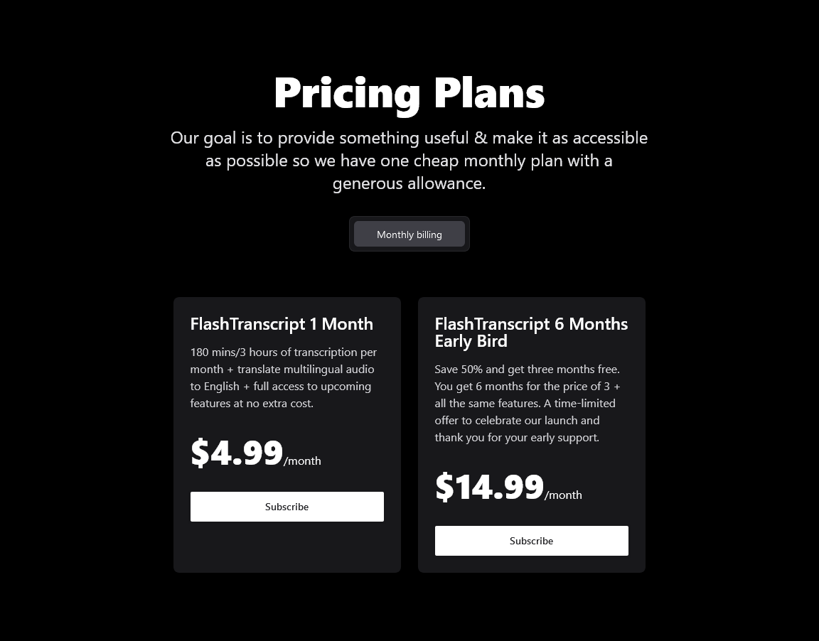 FlashTranscript.app gallery image