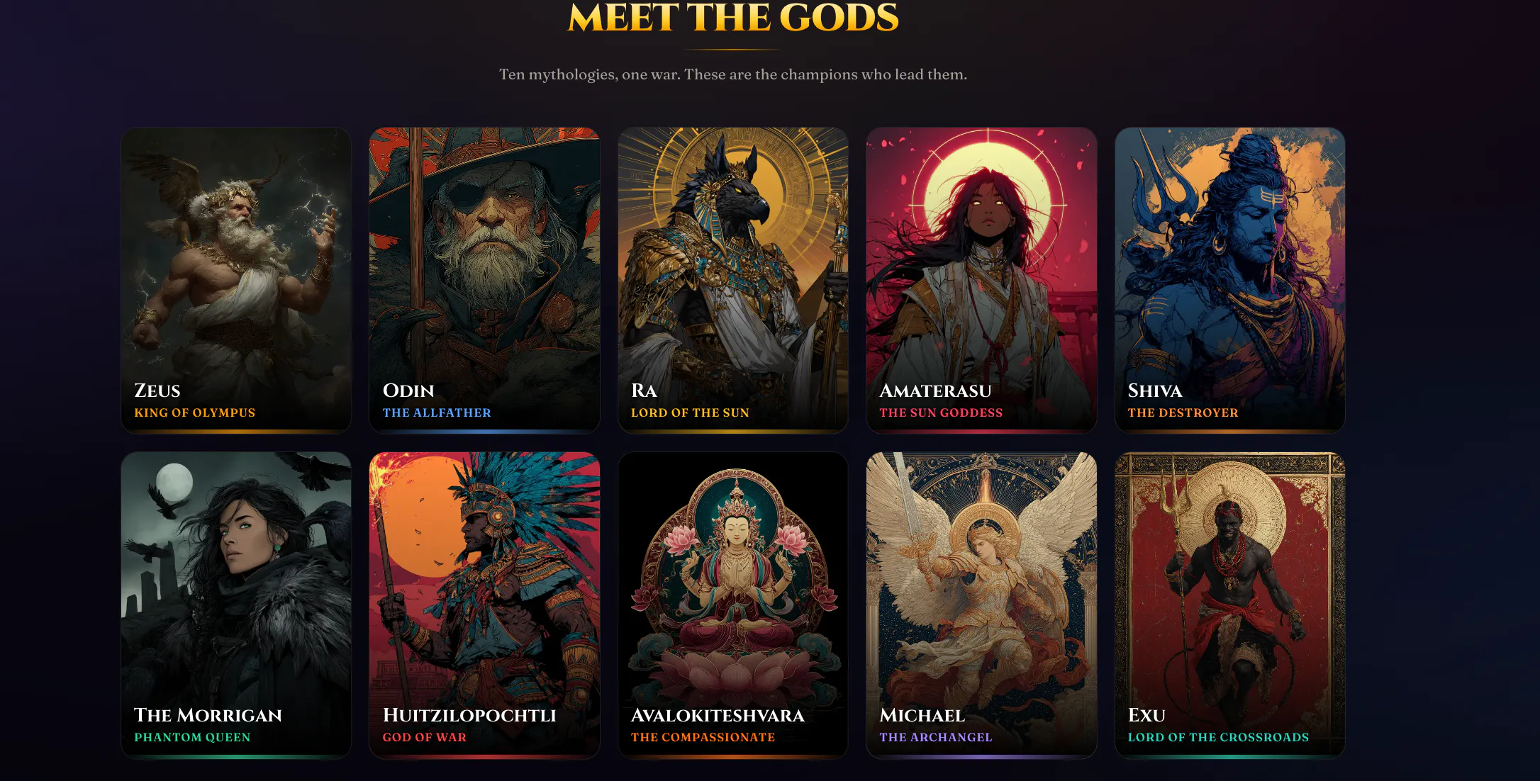 Pantheon Wars gallery image