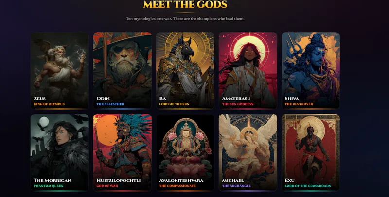 Pantheon Wars screenshot 2
