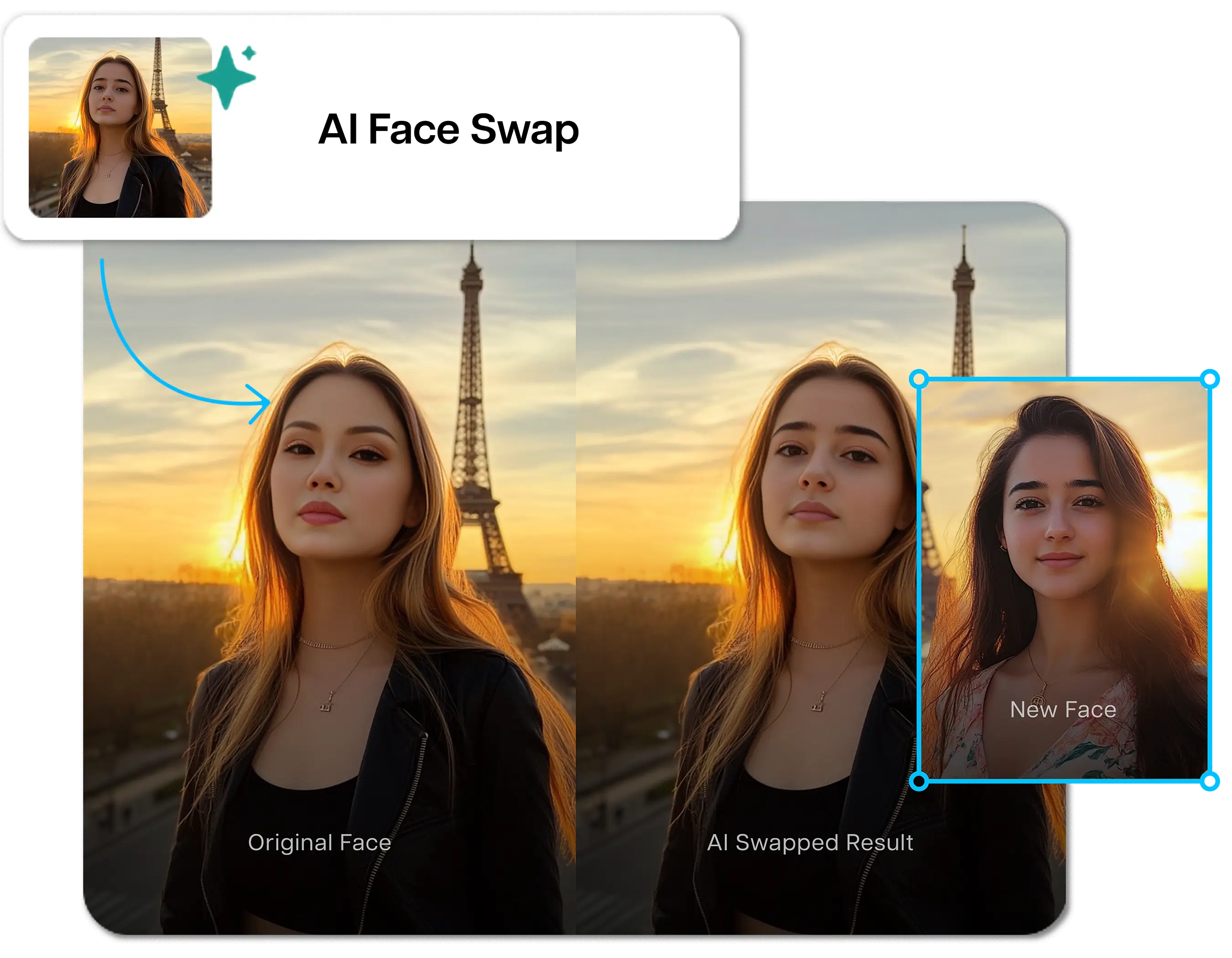 FreePixel AI Face Swapper logo