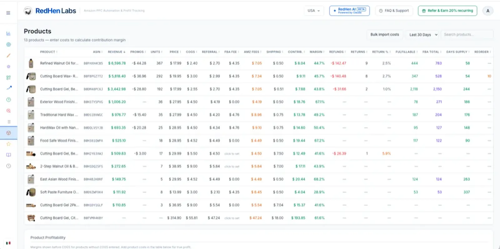 RedHen Labs screenshot 2