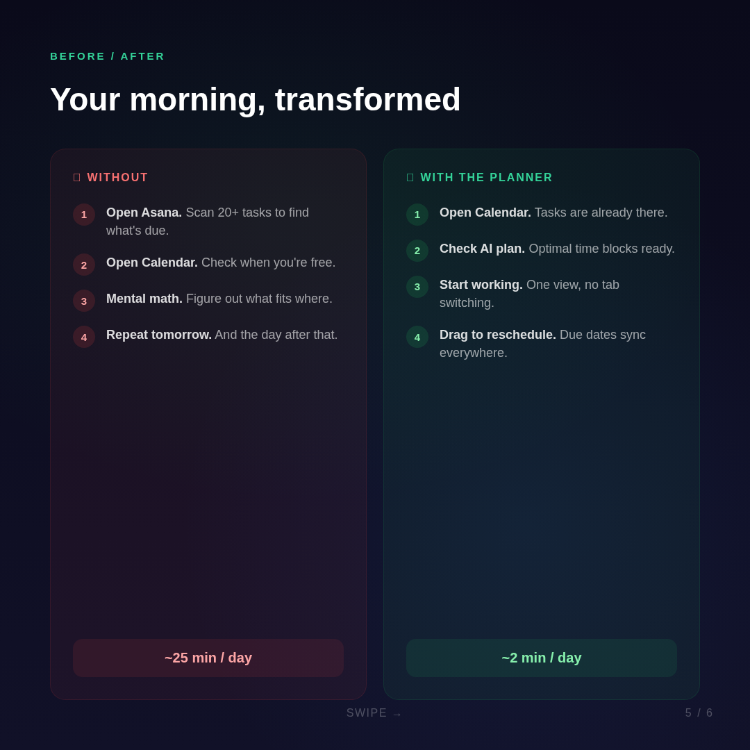 Asana Calendar Planner gallery image