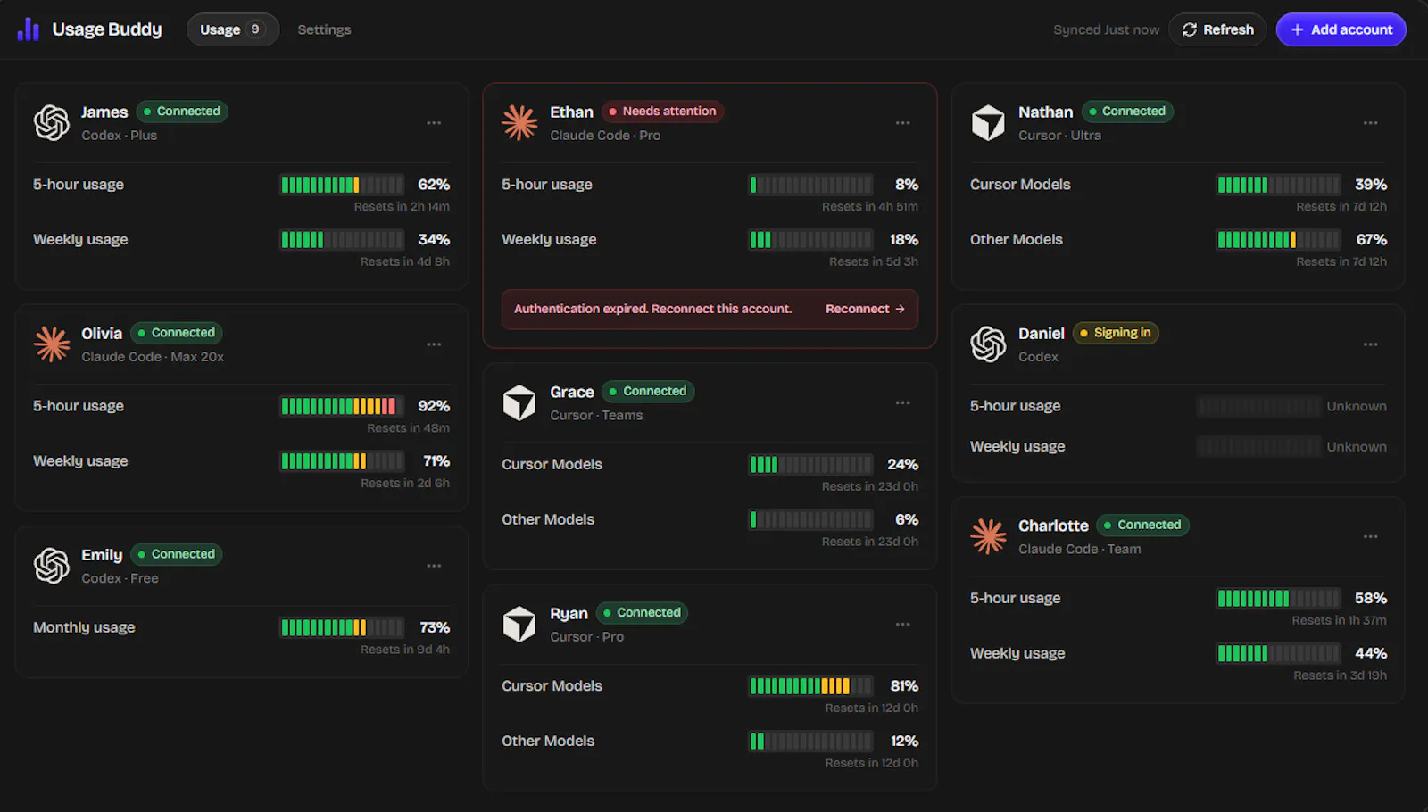 Usage Buddy screenshot 3