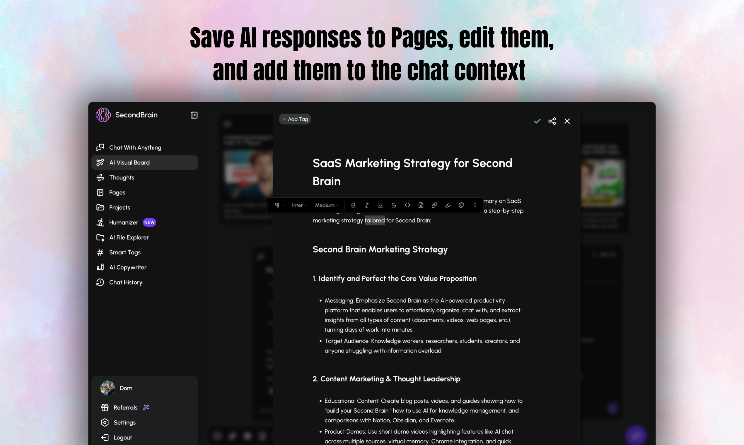 Second Brain gallery image