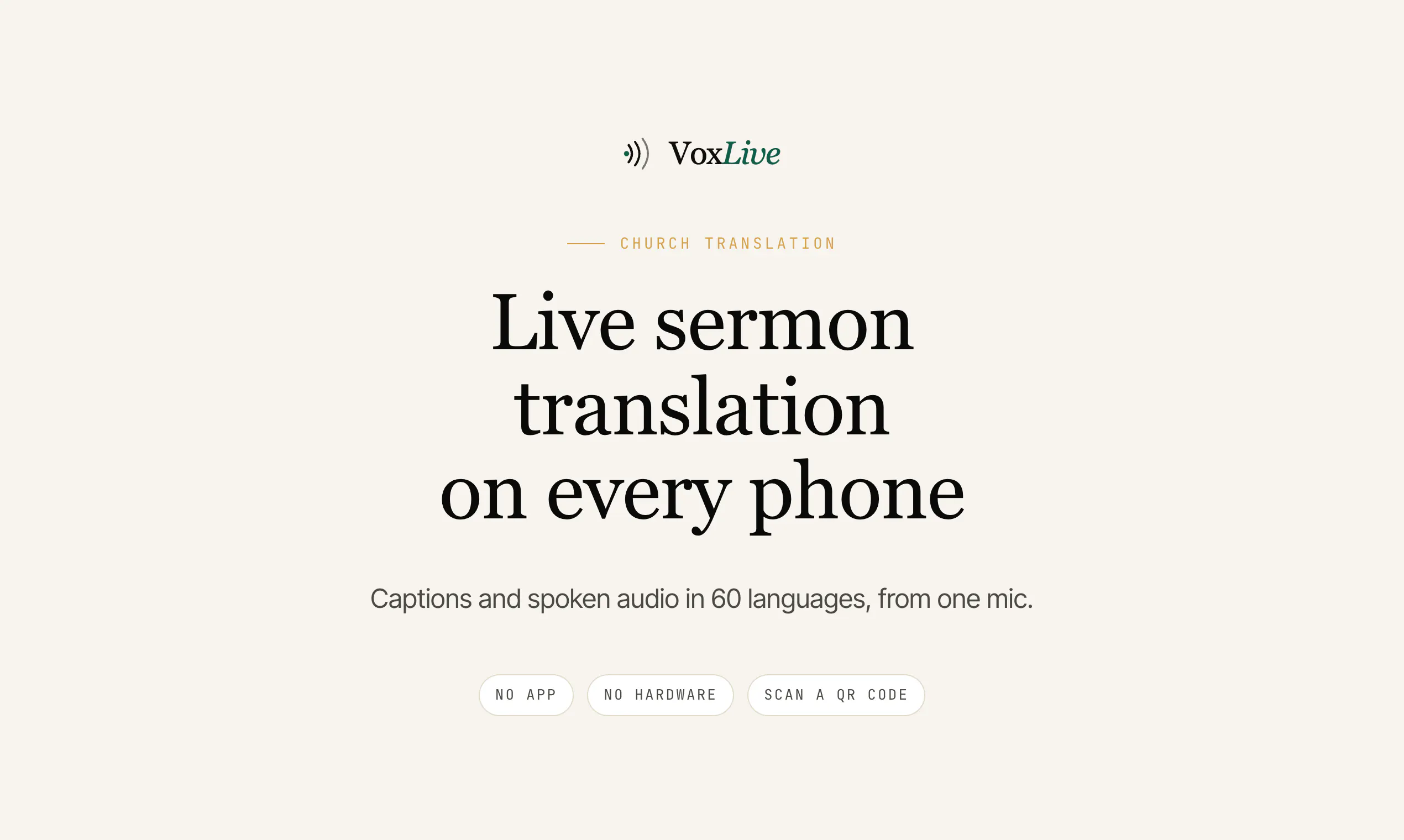VoxLive gallery image