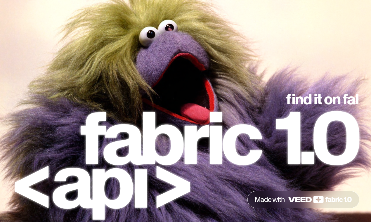 Veed Fabric 1.0 API gallery image