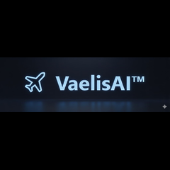 VaelisAI - Product Hunt launch logo and brand identity