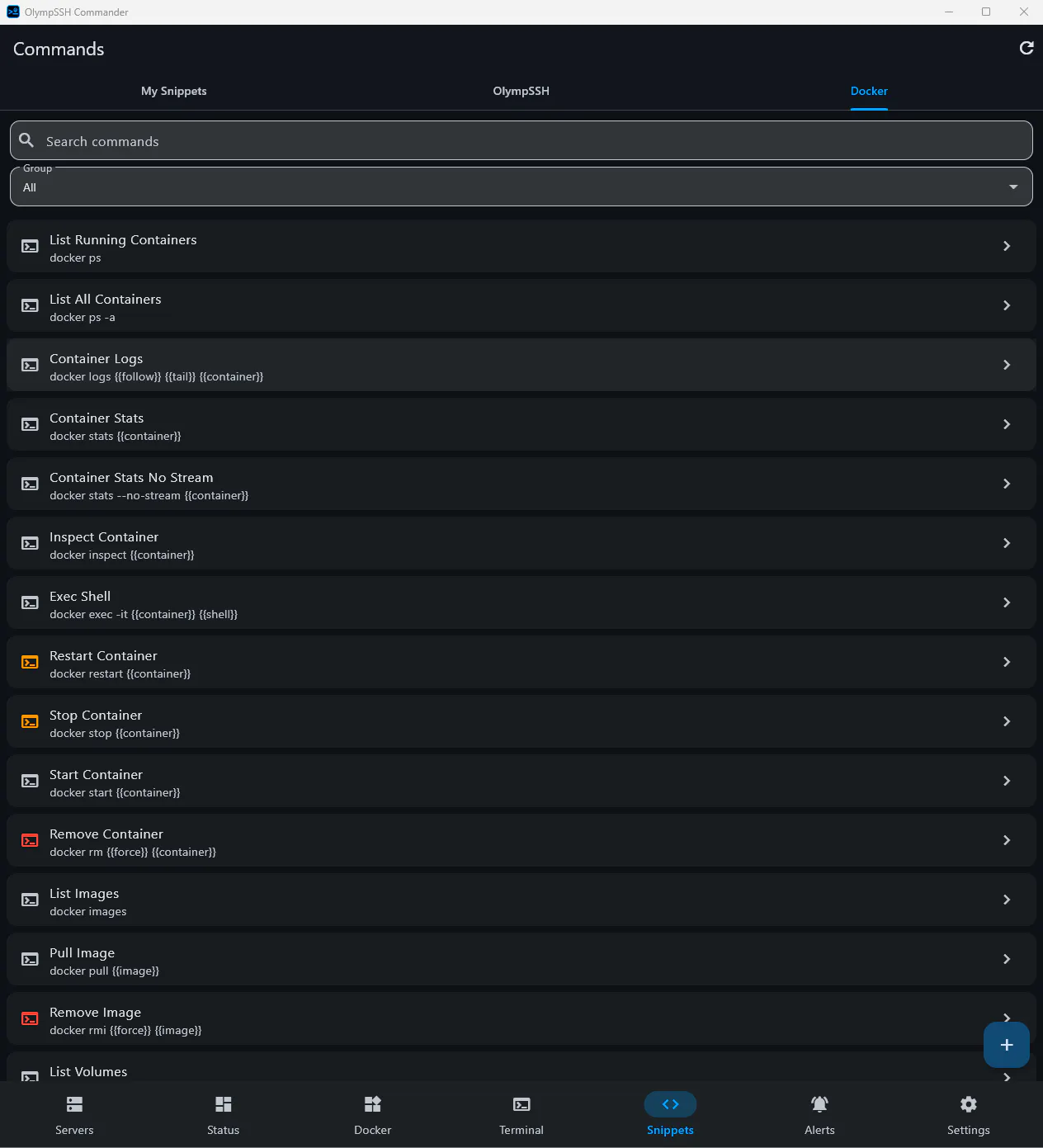 OlympSSH Commander gallery image
