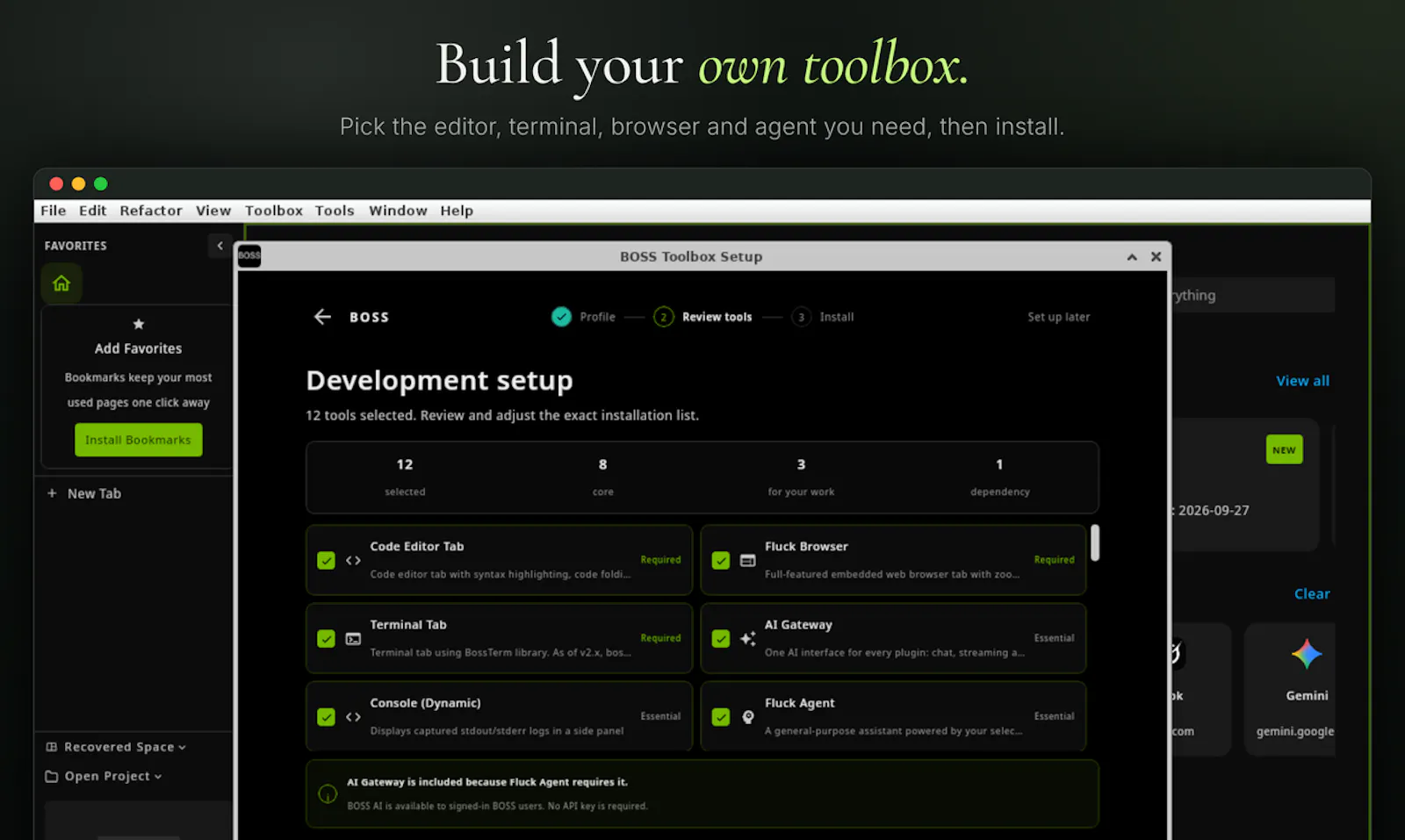BOSS Console screenshot 3