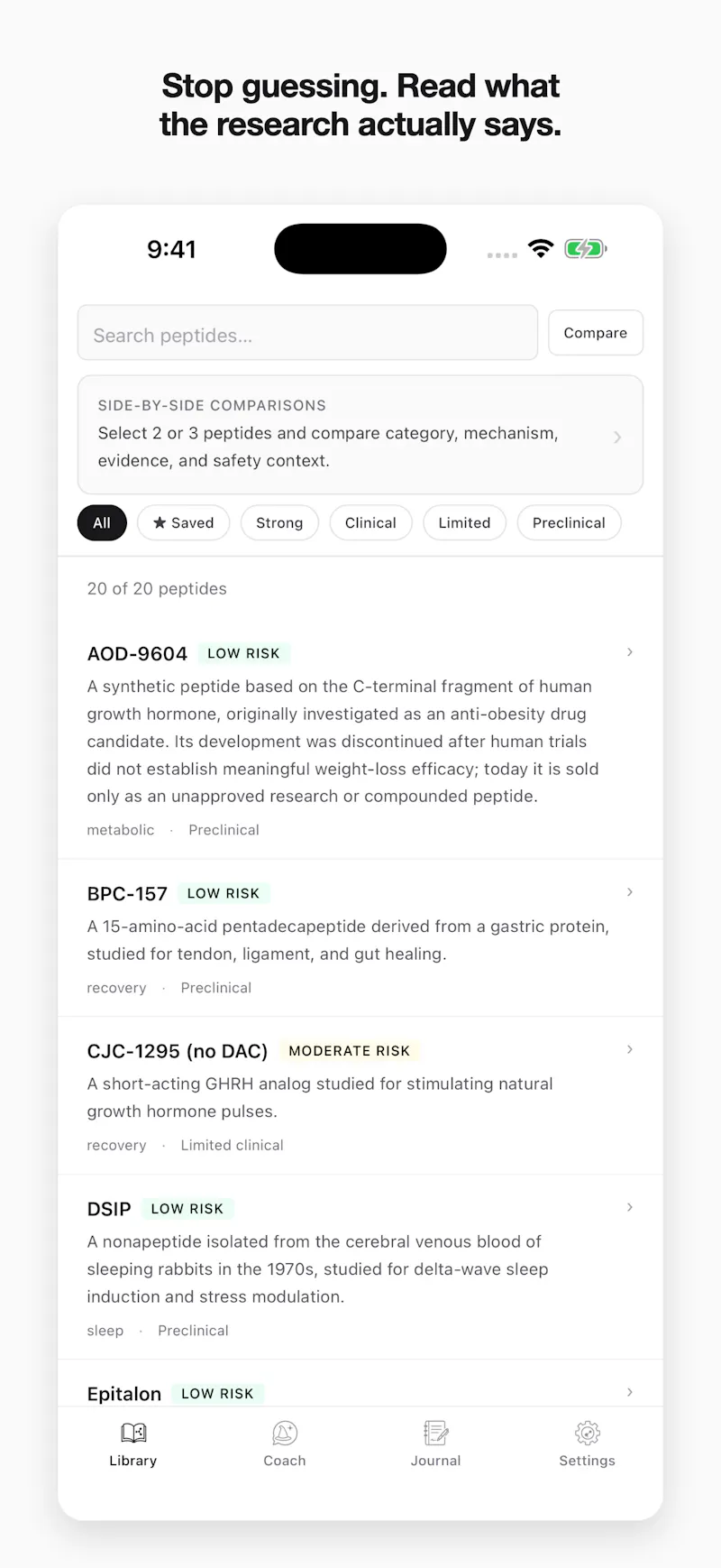 Peptidia screenshot 1