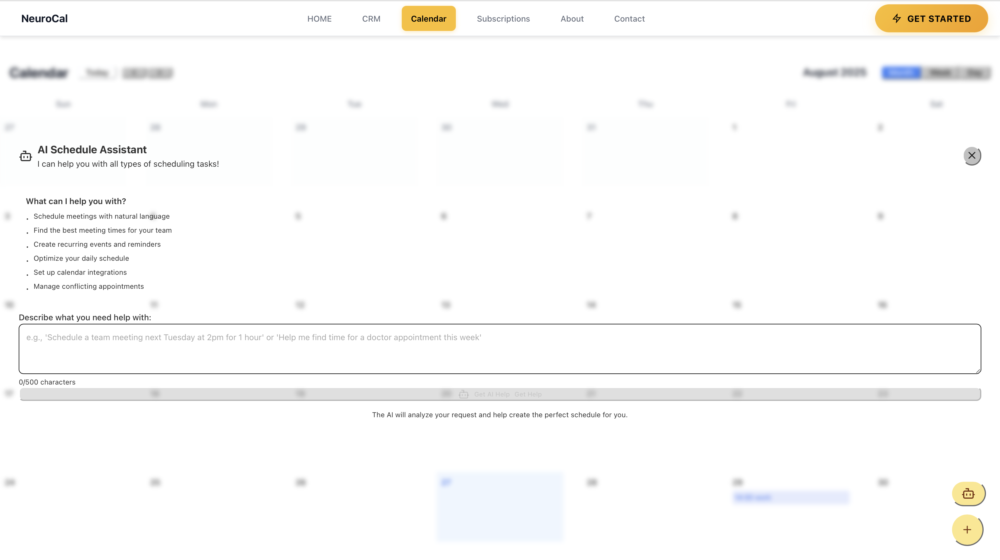 وسائط منصة CRM والتقويم العصبي Aipower - الكل في واحد CRM مع AI chatbot ، إدارة التقويم 4