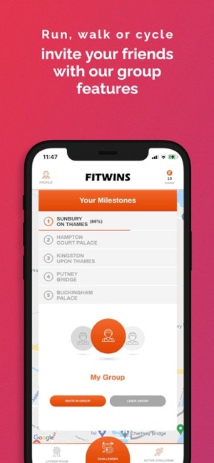 Fitwins App gallery image