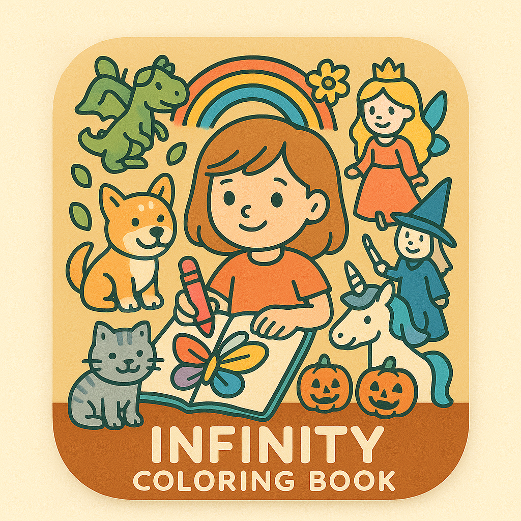 Livre de coloriage à l'infini