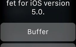 Buffer for iOS v5.0 media 1