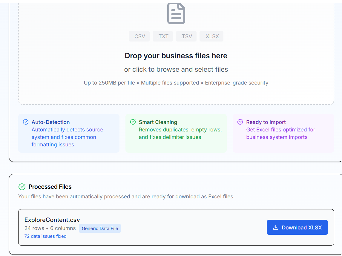Fixcsvfile - सेकंड में किसी भी CSV फ़ाइल को ठीक करें मीडिया 2