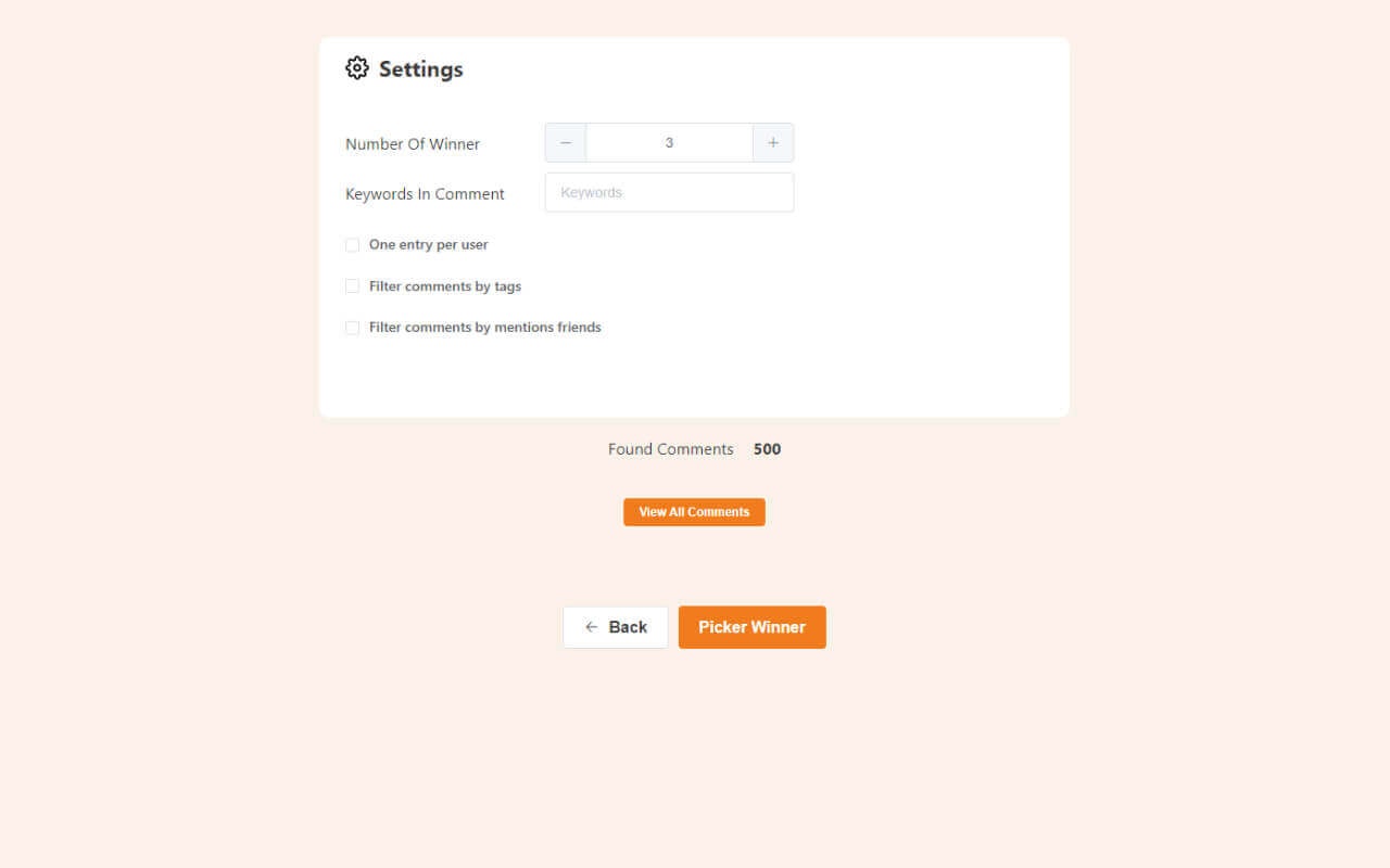 Facebook Comment Picker - EasyCompment - Ein kostenloses Facebook -Kommentar -Picker- und Werbegeschenk -Tool. Medien 2