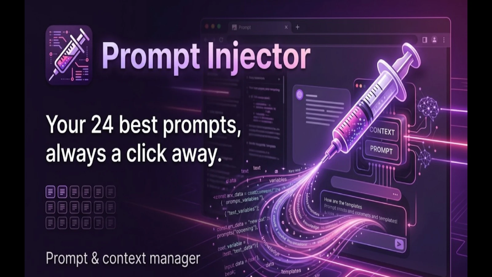 Prompt-Pad screenshot 1 (video preview)