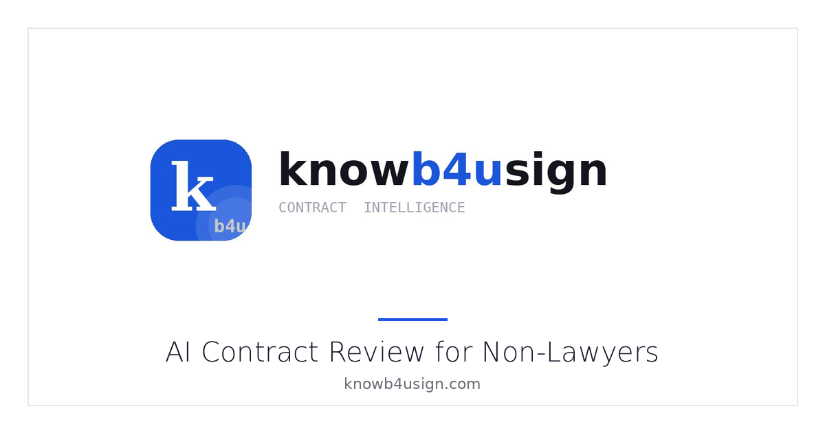 Knowb4usign.com