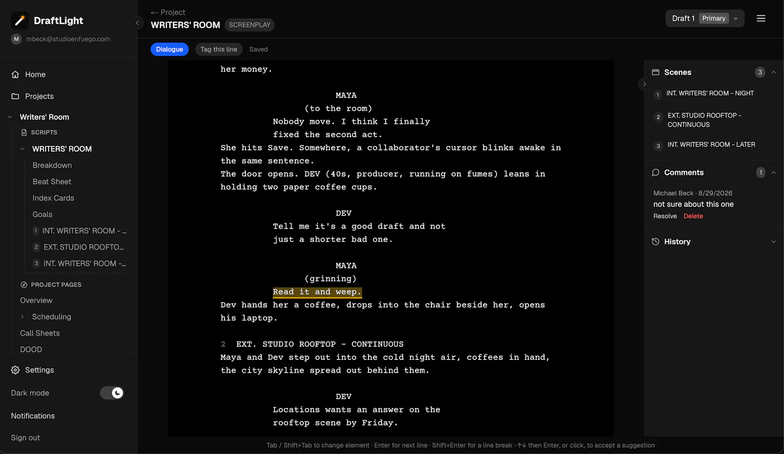 DraftLight screenshot 2
