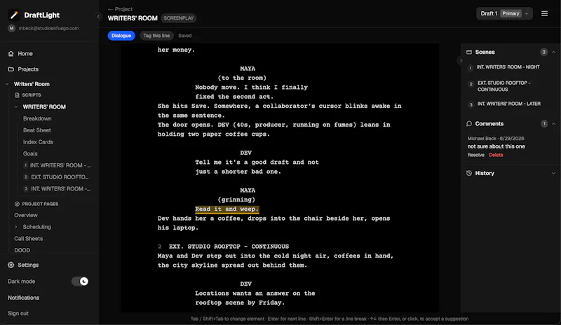DraftLight screenshot 2