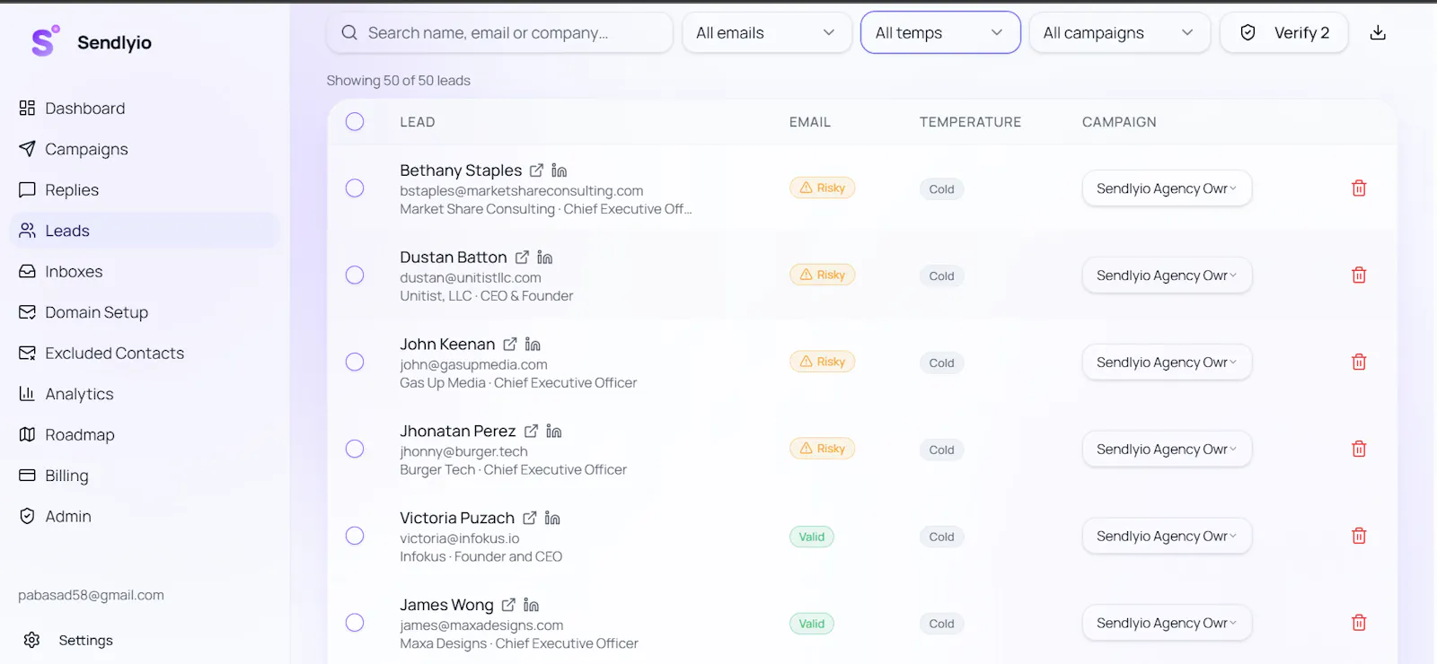 Sendlyio screenshot 6