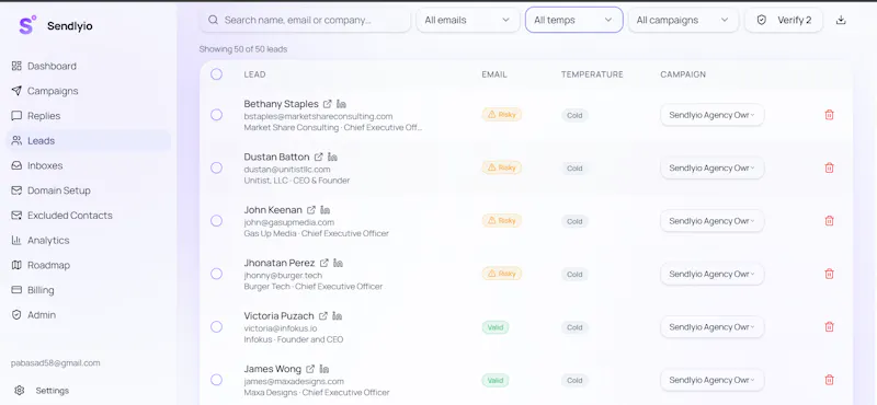 Sendlyio screenshot 6