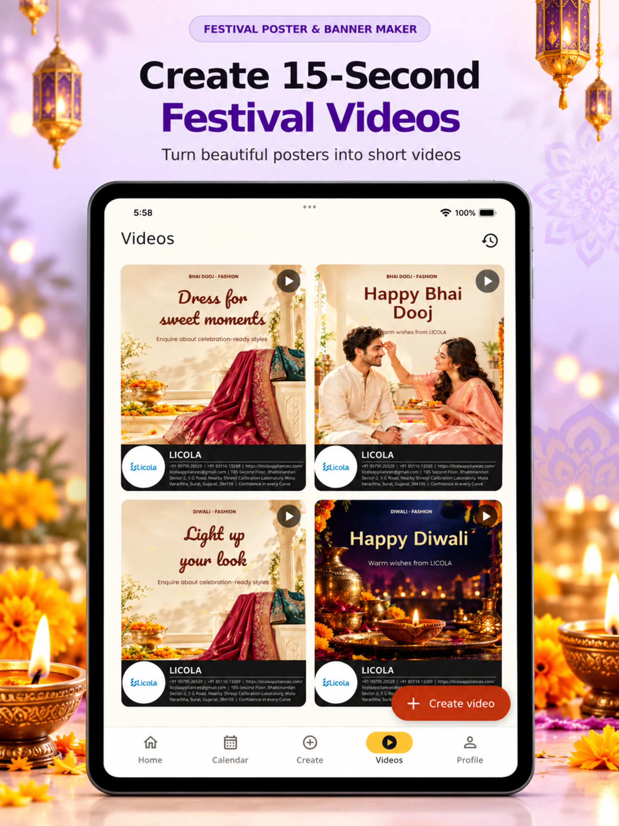 Festival Poster & Banner Maker gallery image