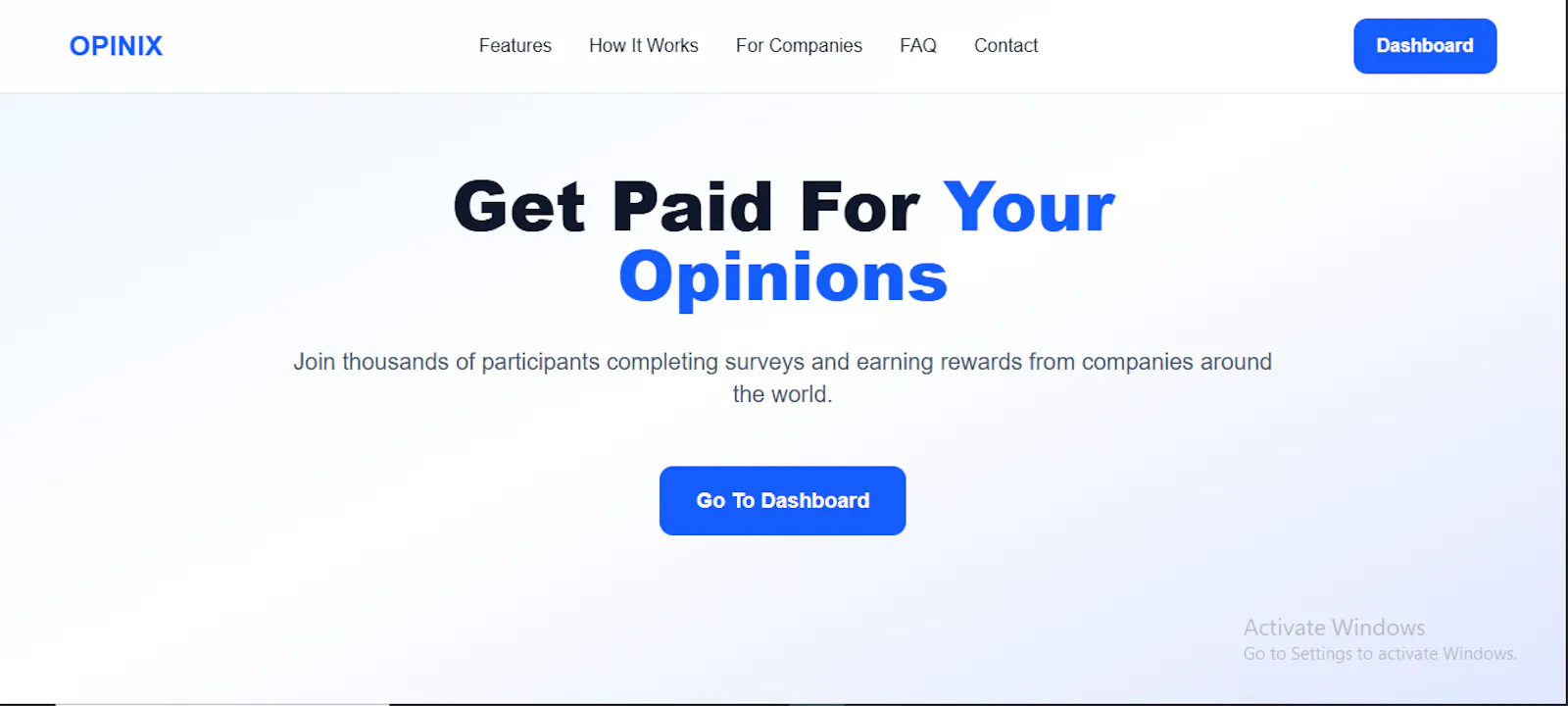 OPINIX screenshot 1