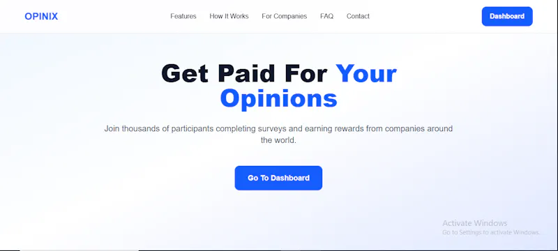 OPINIX screenshot 1