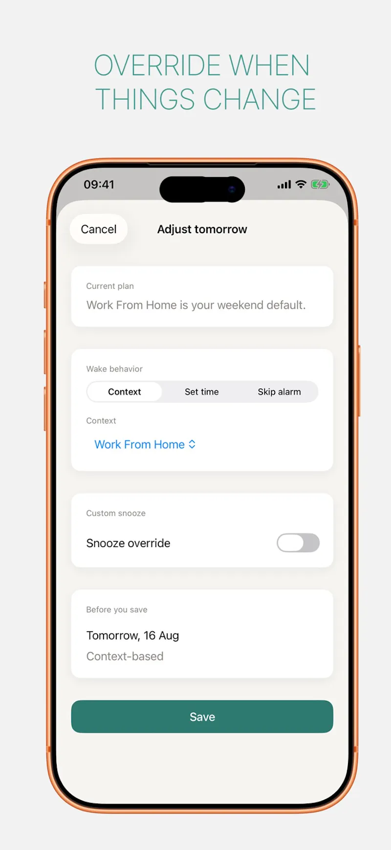 WakePlan screenshot 3