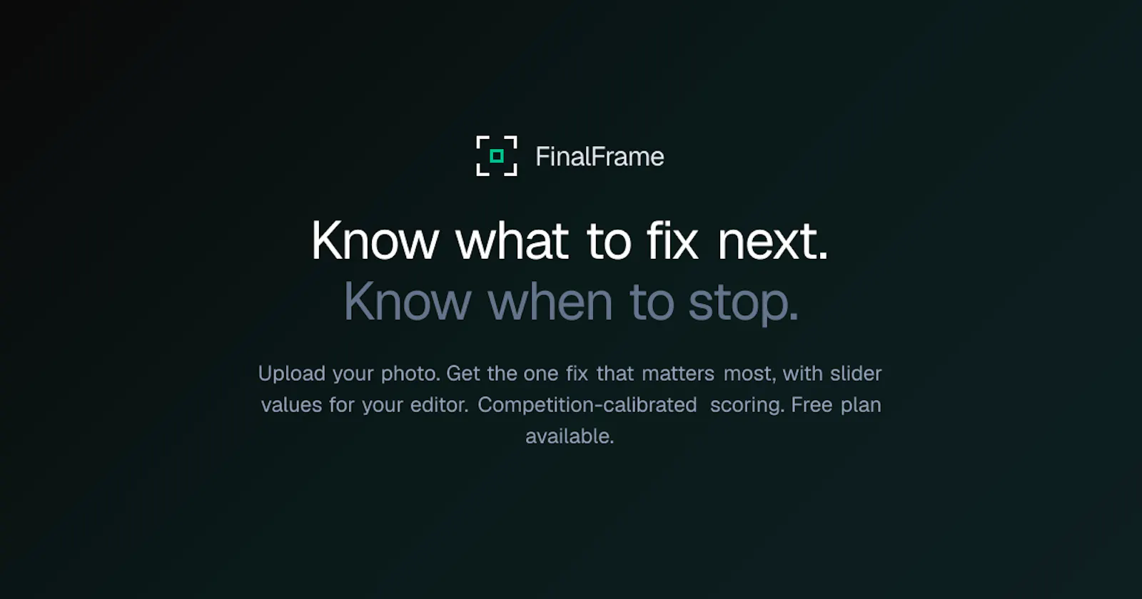 FinalFrame screenshot 2