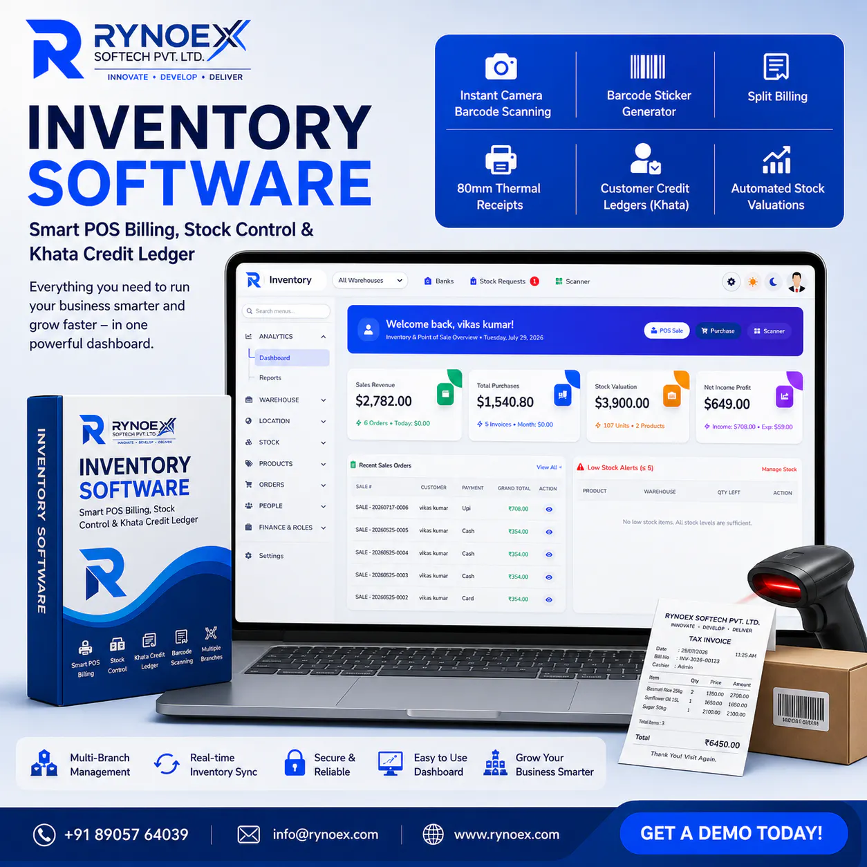 Rynoex Inventory ERP gallery image