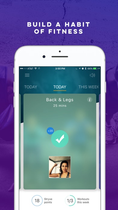 Stryve Fitness Trainer on iPhone gallery image