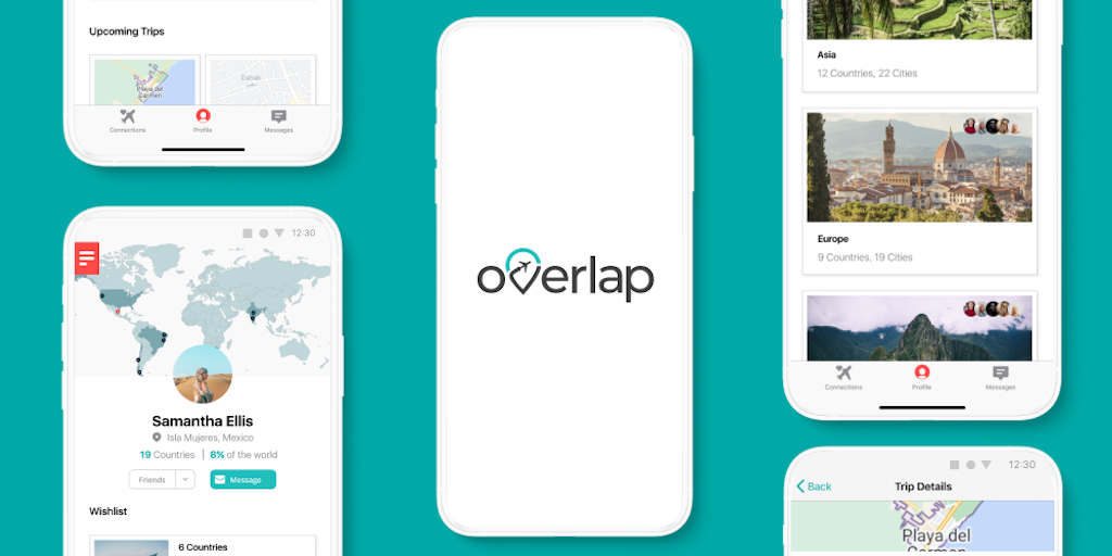 Overlap- Nomads & Travelers - Product Information, Latest Updates, And  Reviews 2023 | Product Hunt