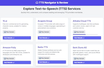 Compare AI Voices from Top TTS Providers gallery image