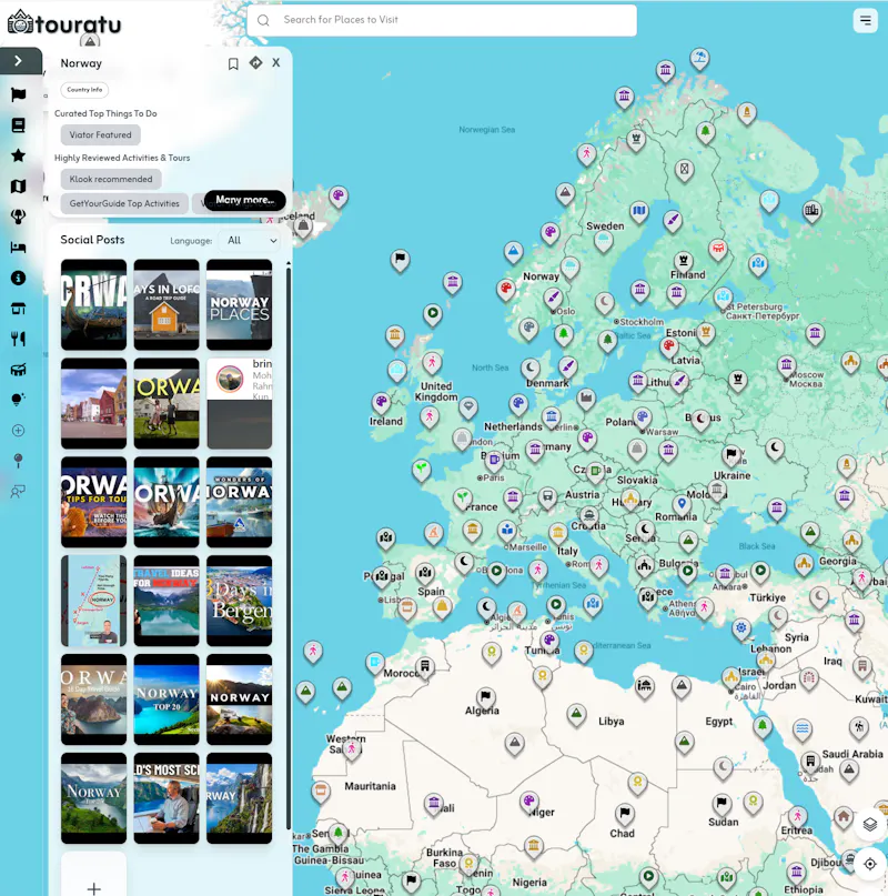 Touratu screenshot 2