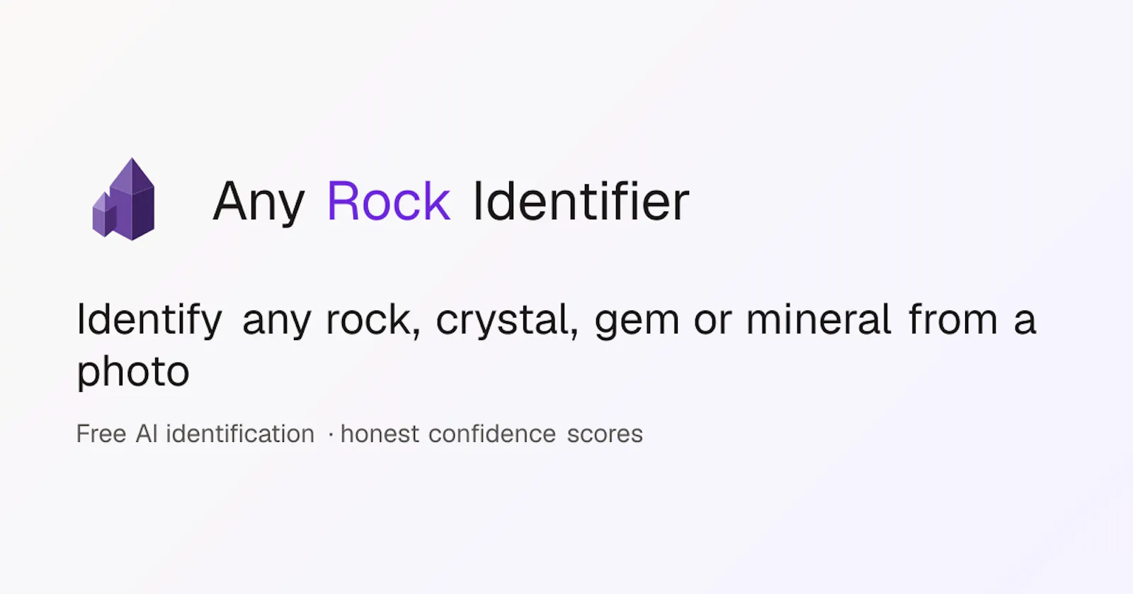 Any Rock Identifier screenshot 1