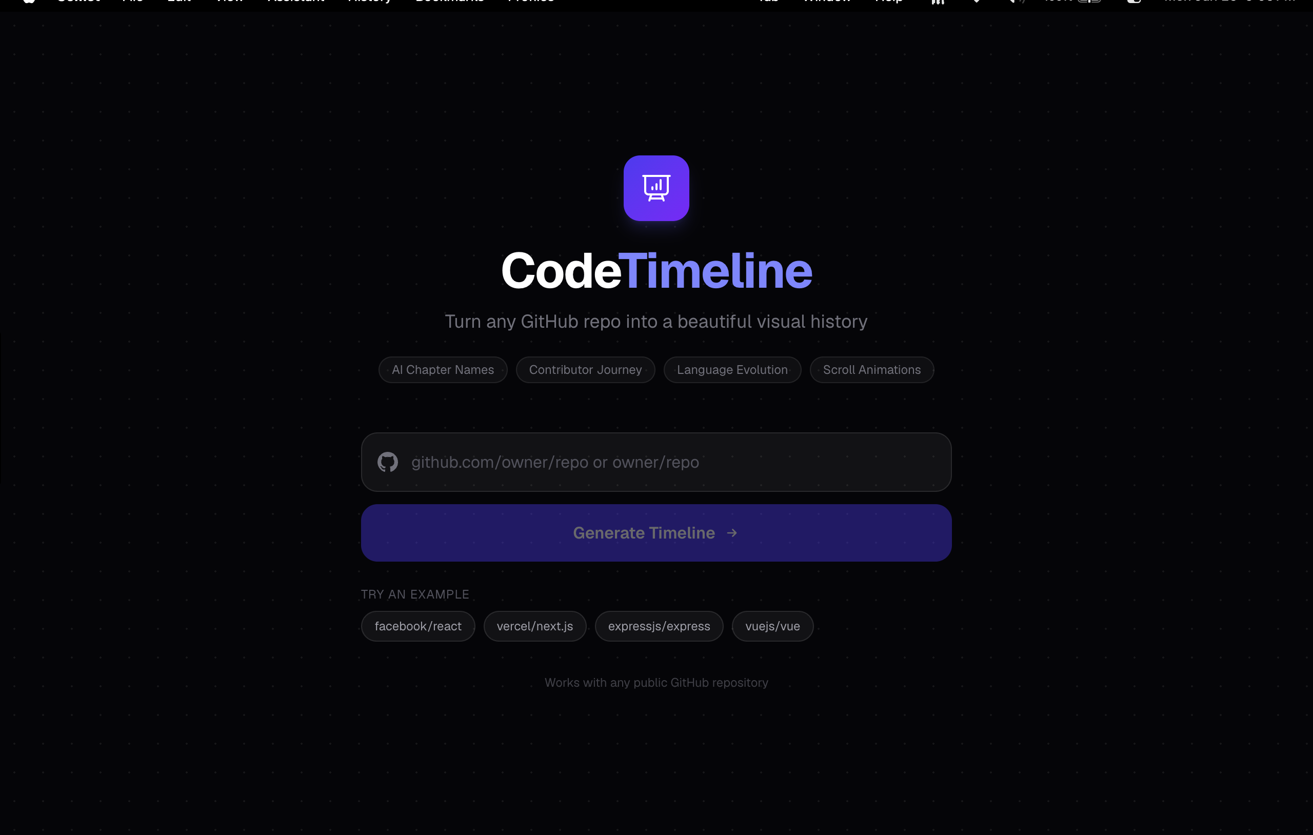 CodeTimeline