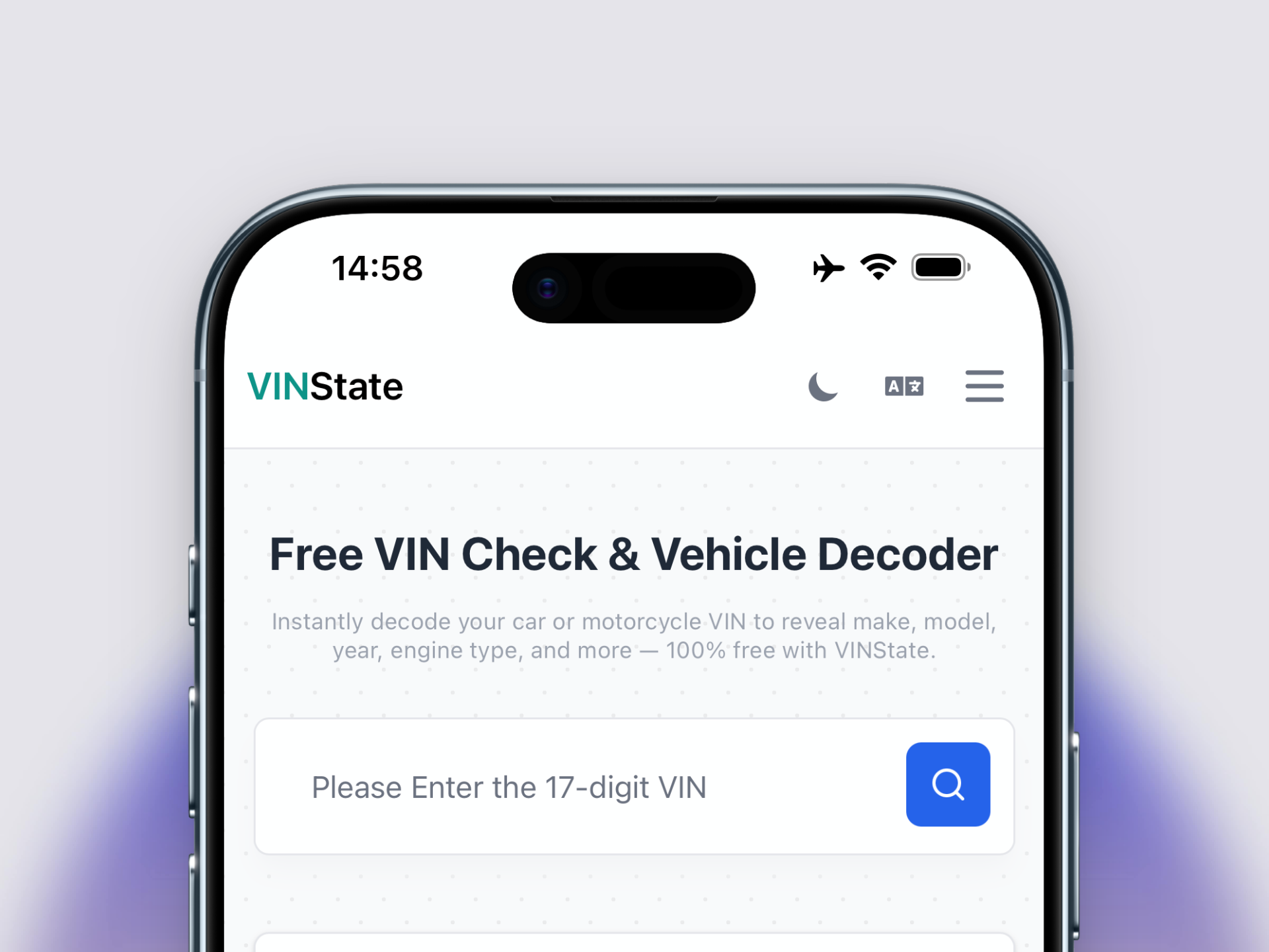 VINState - Free VIN Decoder gallery image
