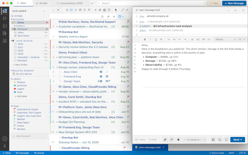 MailCode screenshot 9